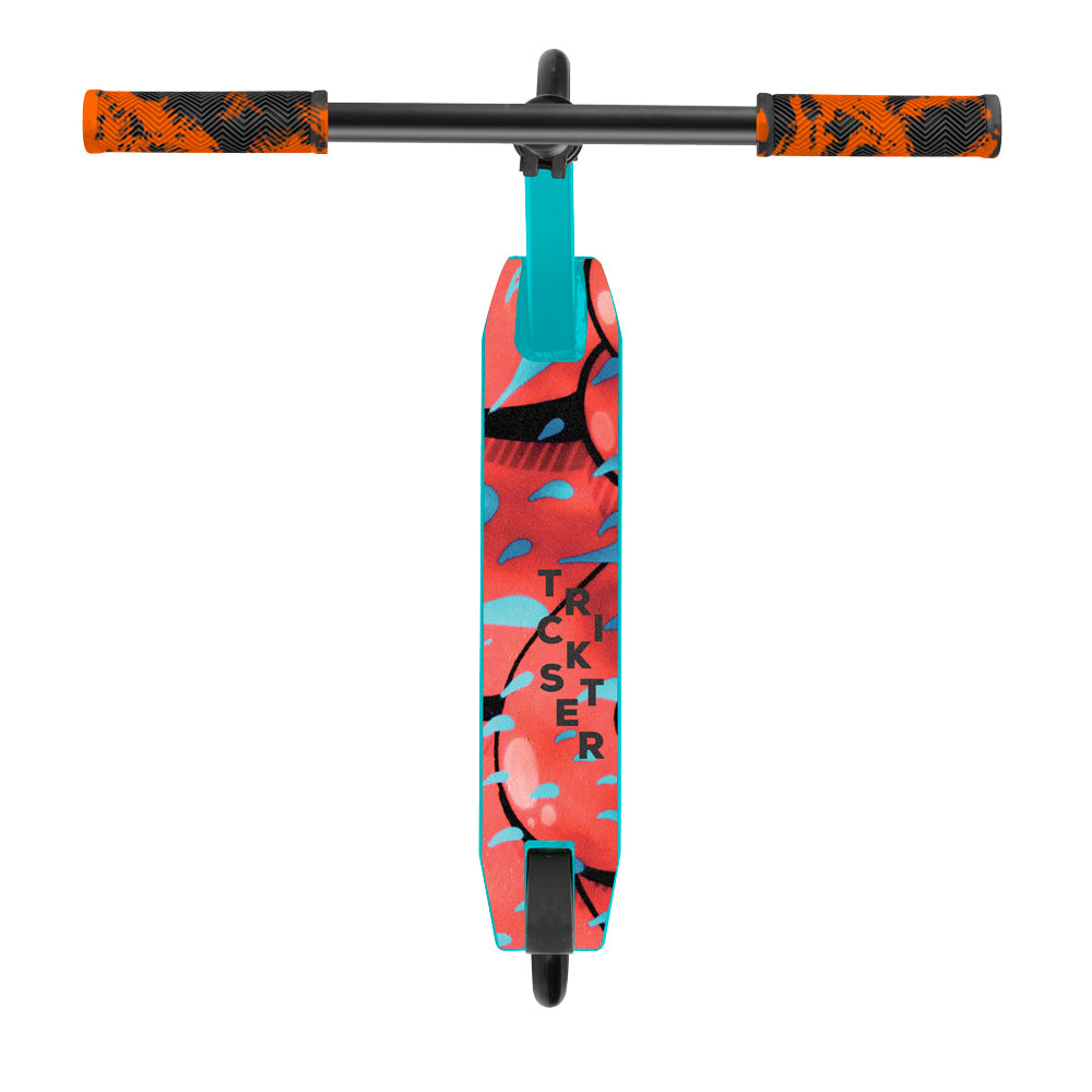 Street Surfing Trickster monopattino stunt Blue Splash bimbo