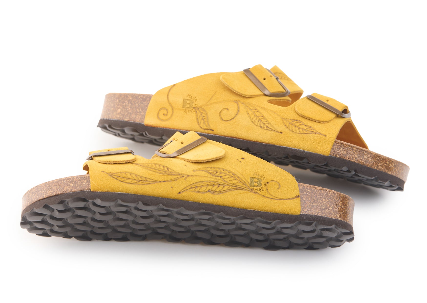 AC Longboards 420 Girasole sabot pelle fiori loto