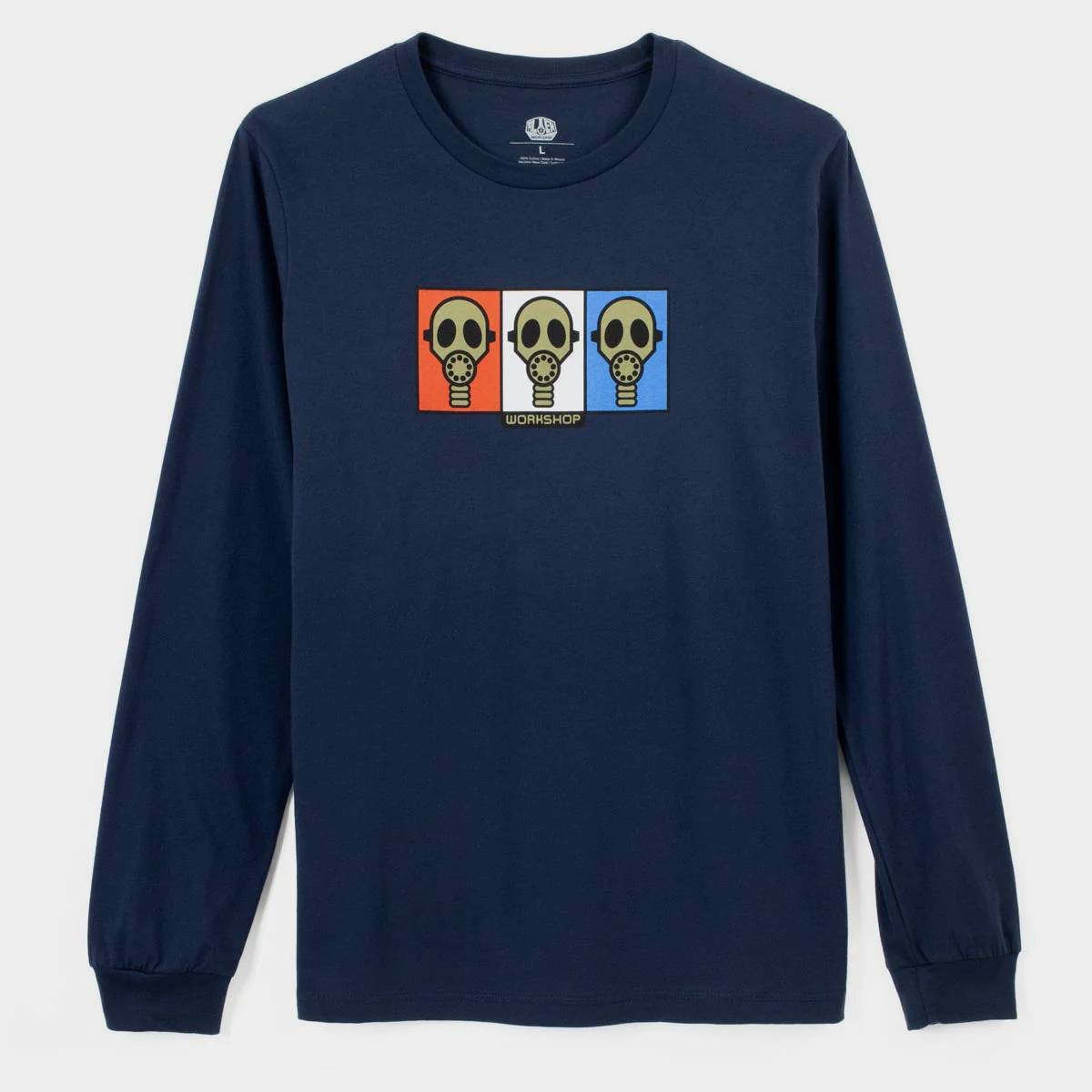 Alien Workshop Gas Mask maglia manica lunga blu