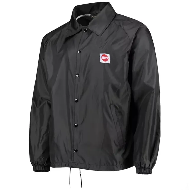 Hopps Sun Logo giacca coach M nera nylon