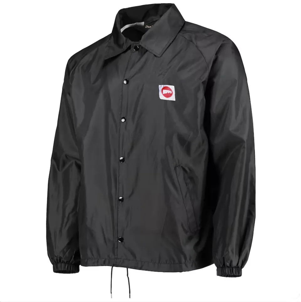 Hopps Sun Logo giacca coach M nera nylon