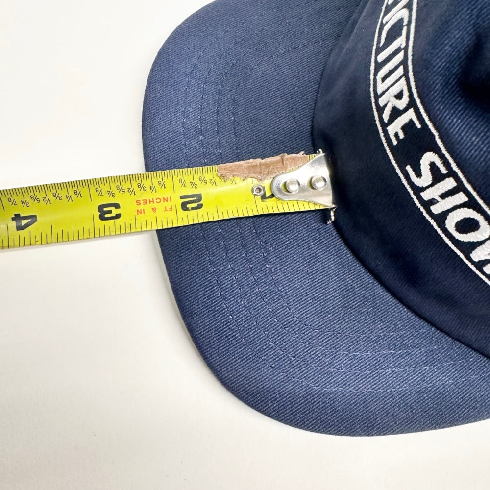 Picture Show VHS Logo Strapback cappello navy cotone