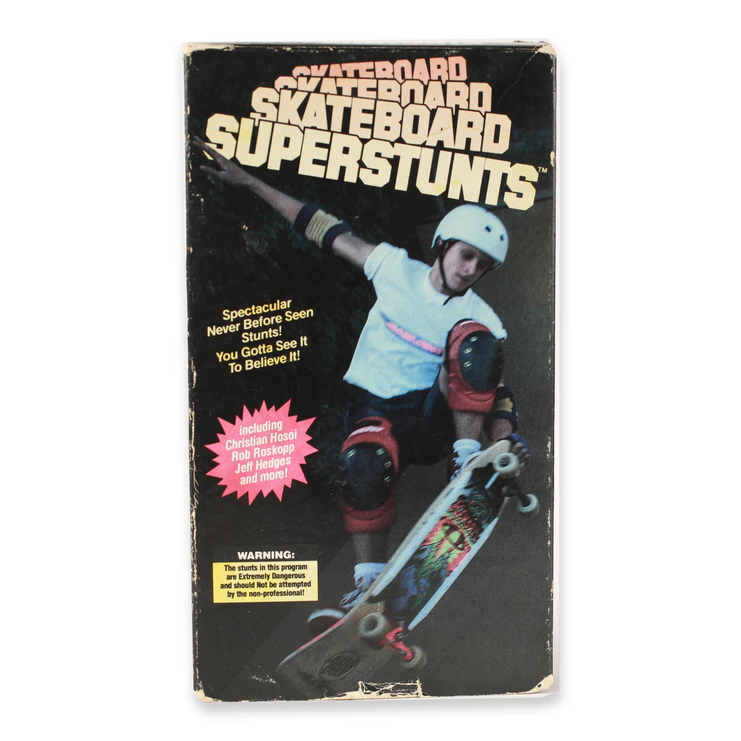 Skateboard Superstunts videocassetta VHS 1987