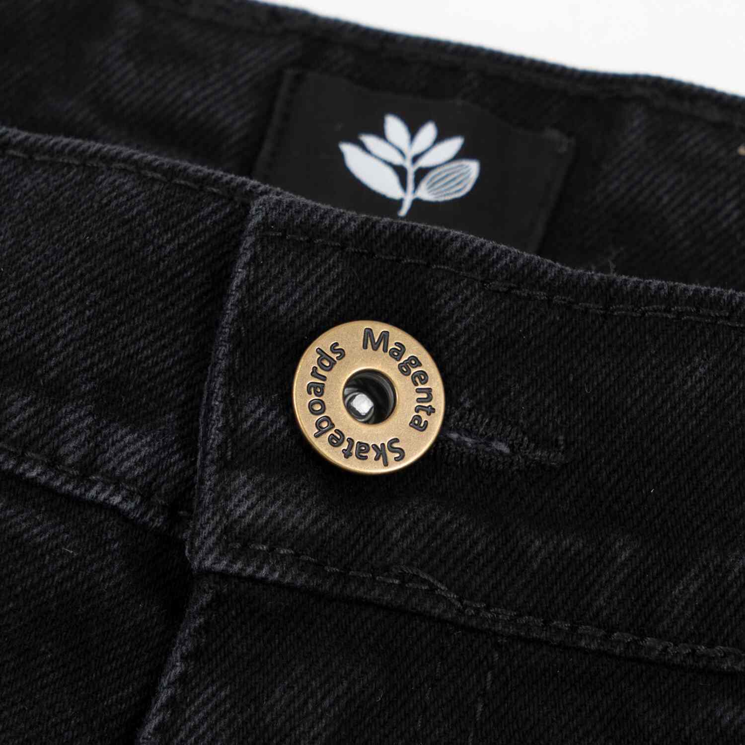 Magenta OG Denim jeans baggy neri XL denim