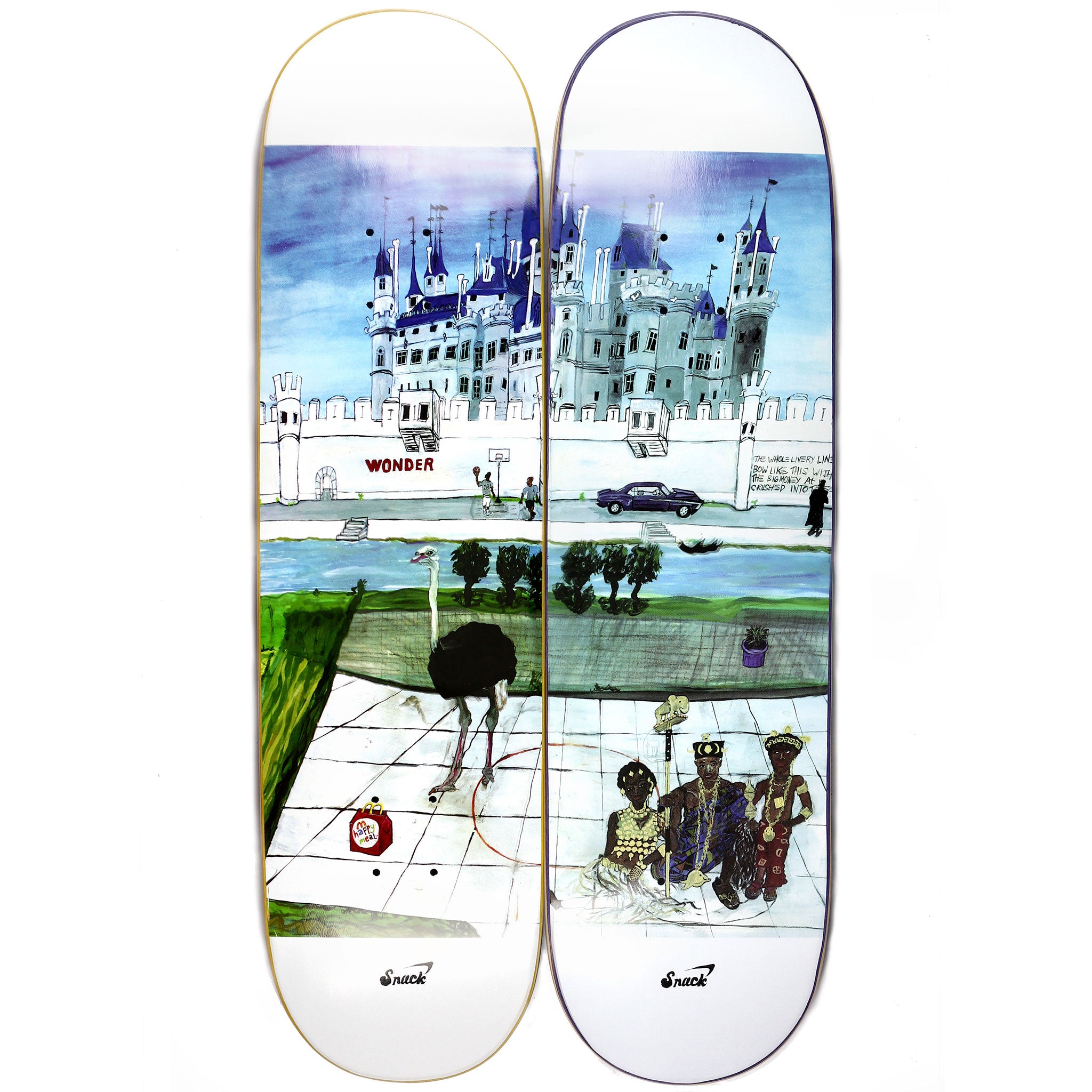 Snack Wonder tavola skate 8.125 acero
