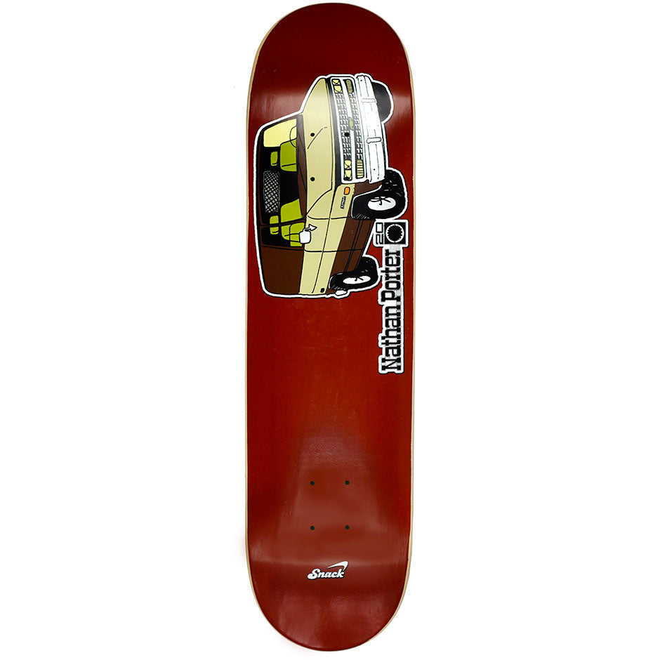 Snack Porter Nathan's Whip tavola skate 8.0 marrone