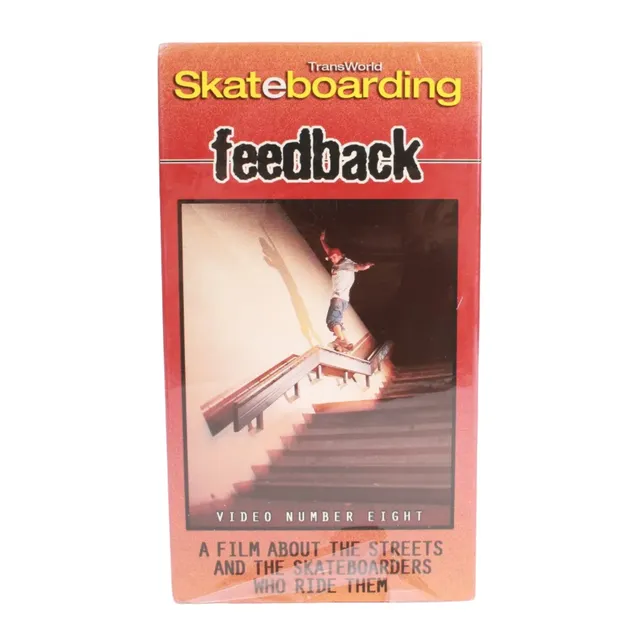 Transworld Feedback 1999 VHS video skate originale