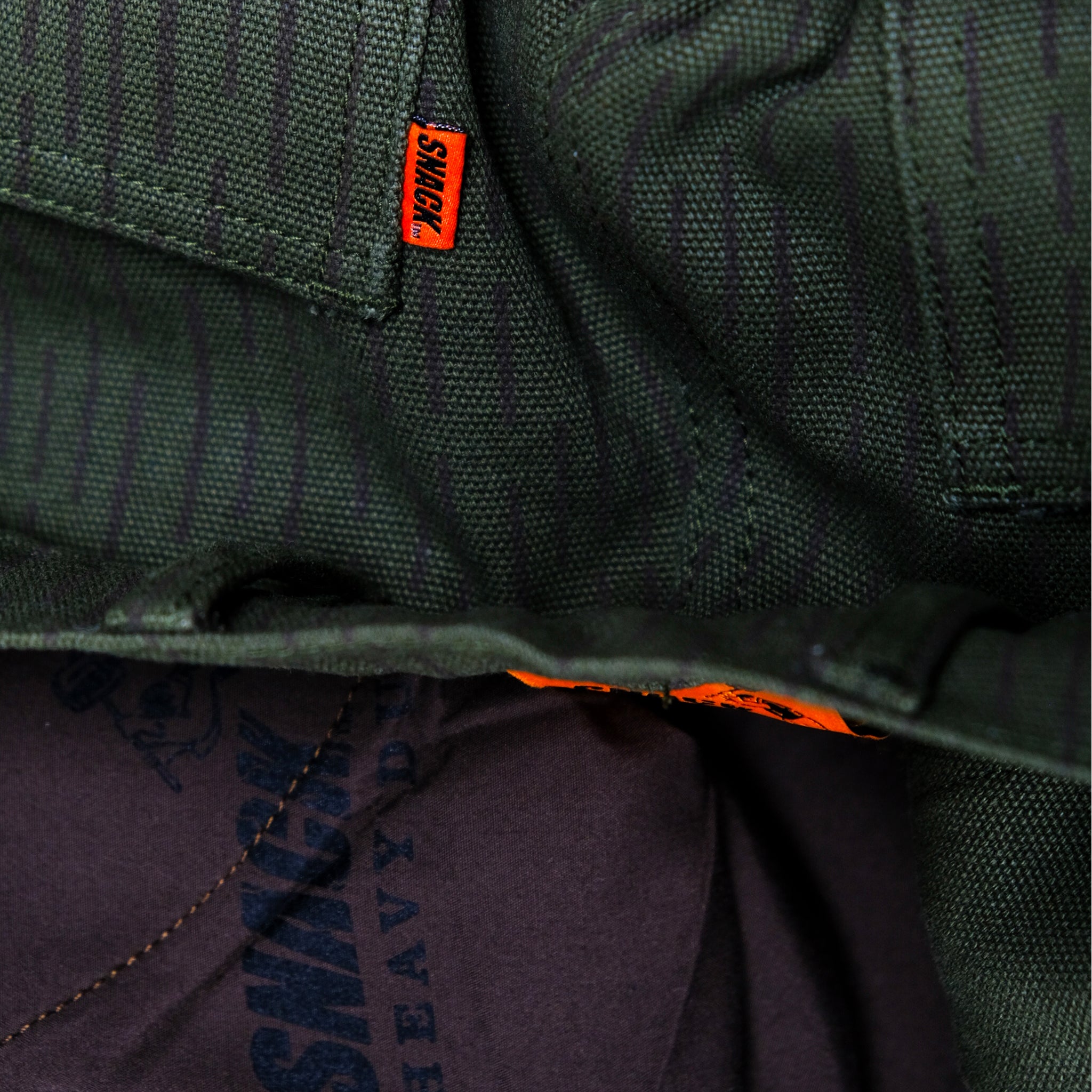 Snack Heavy Duty Duck Canvas Carpenter pantaloni 32 rain camo