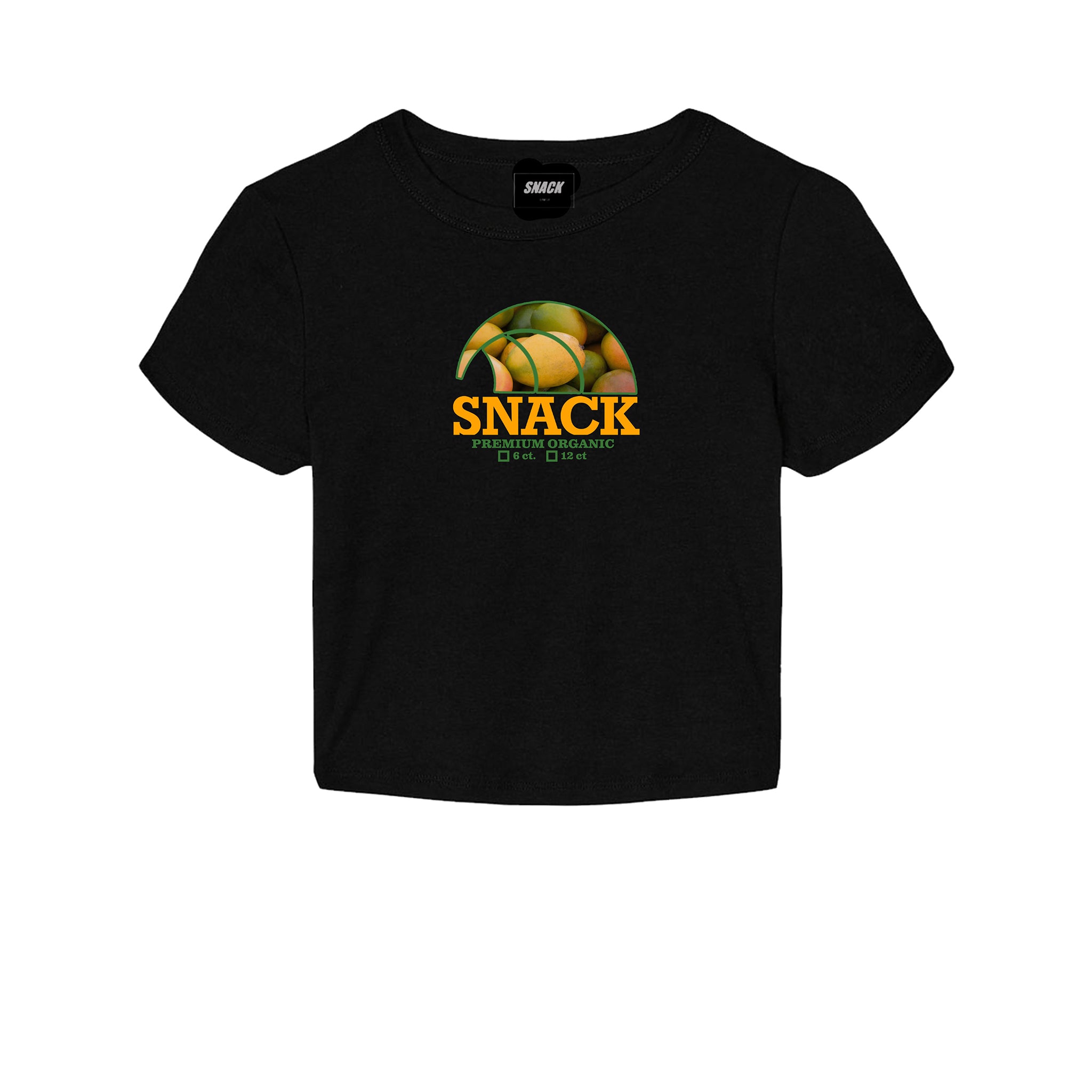 Snack Mango Baby t-shirt crop costina