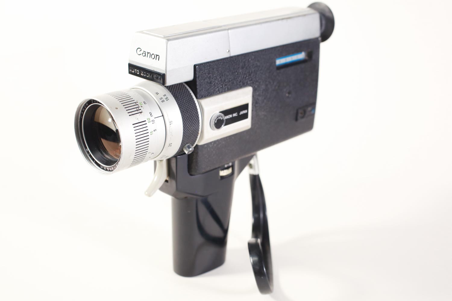 Canon 518 Auto Zoom cinepresa Super 8 con custodia