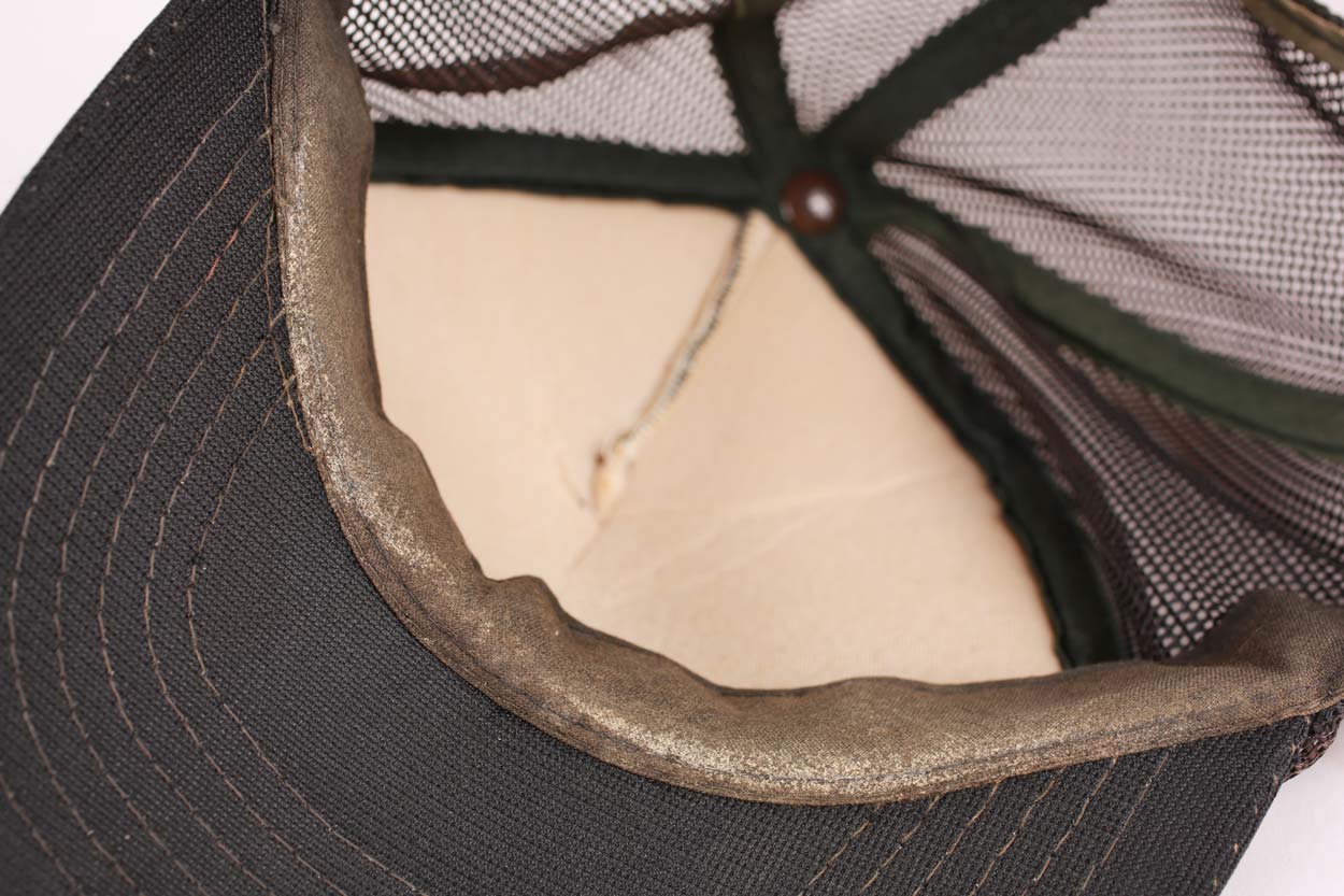 Aquanaut Salvage Cappello Trucker Mesh Nero Vintage
