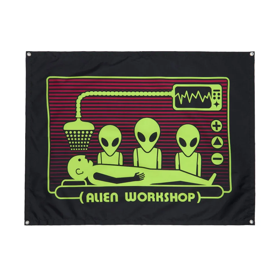 Alien Workshop Abduction Scanner banner multi vinile