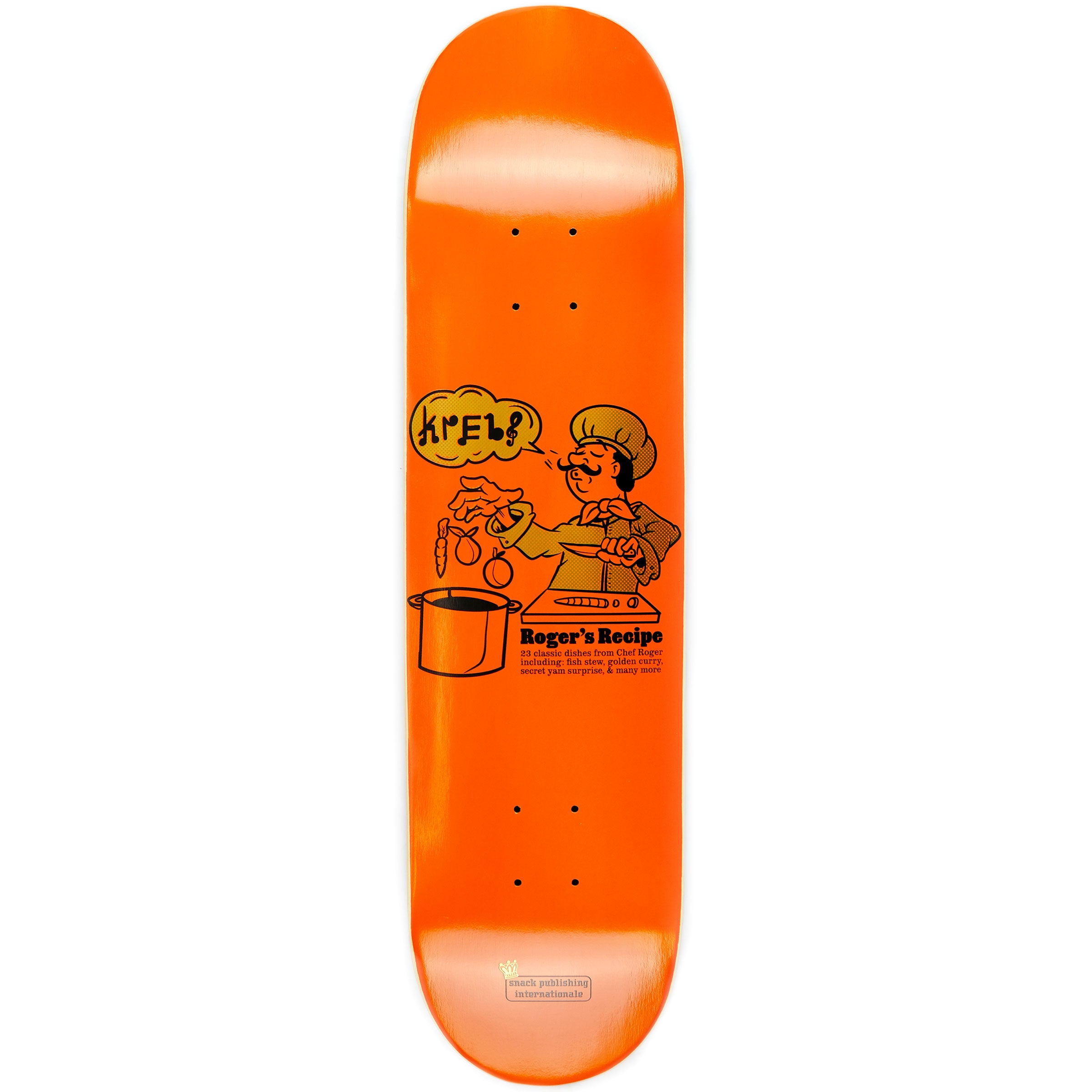 Snack Krebs Recipe tavola skate rilievo 8.0-8.6