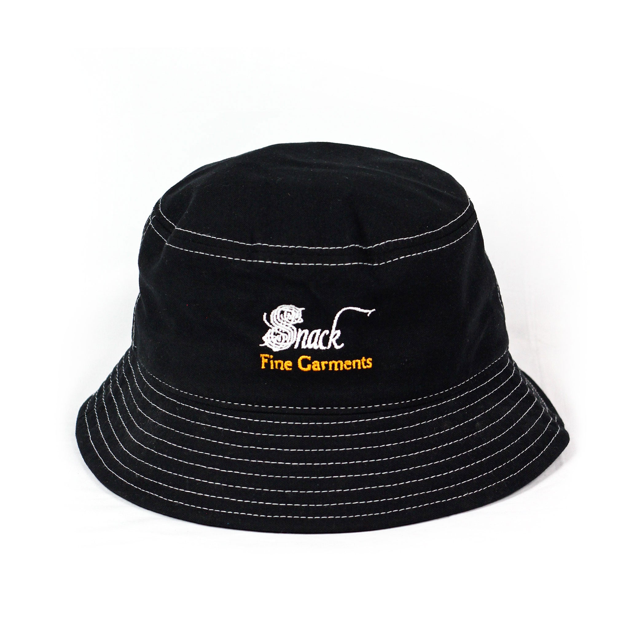 Snack Fine Garments bucket hat ricamato