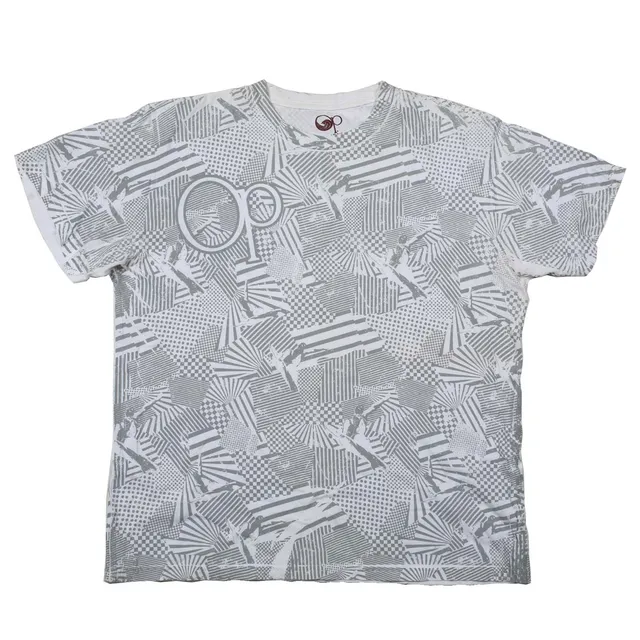 Ocean Pacific All-Over-Print t-shirt bianca L in cotone