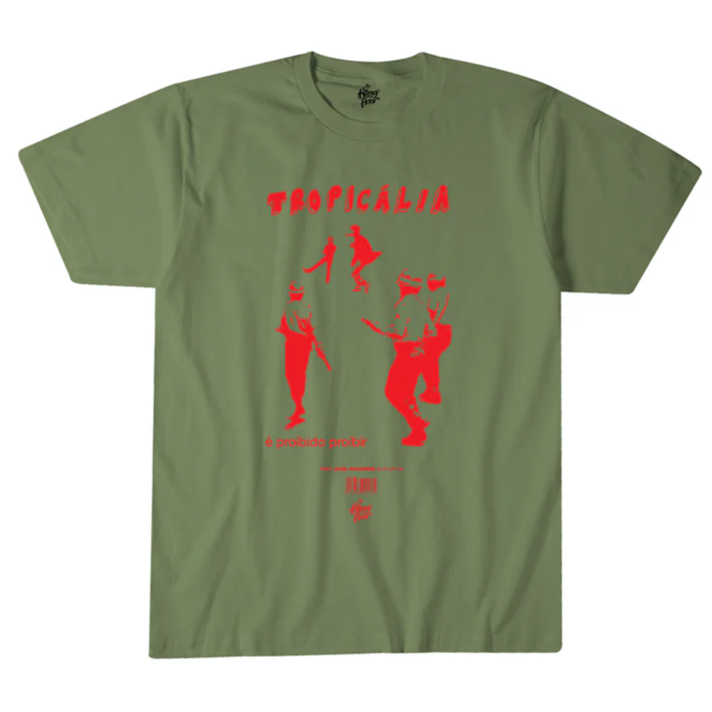 The Killing Floor Tropicalia t-shirt blu M 100% cotone