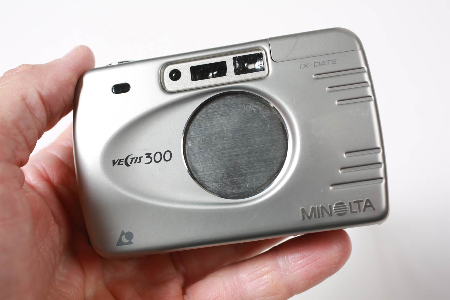 Minolta Vectis 300 macchina fotografica APS argento