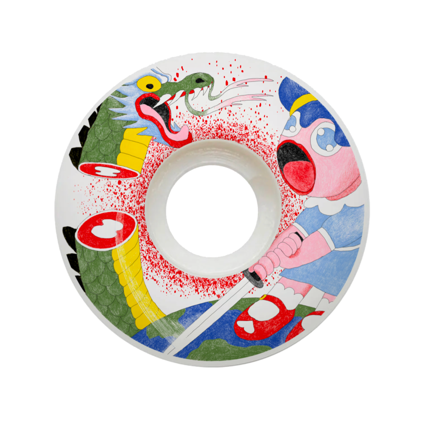 Dial Tone Dragon Slay ruote skate 54mm 99A Sablone