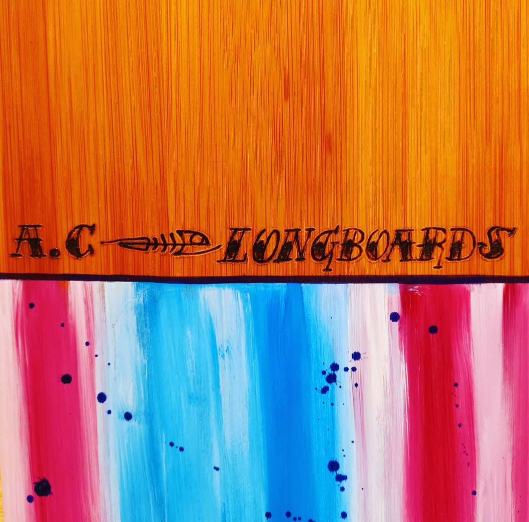 AC Longboards Rainbow longboard bamboo dancing 46"