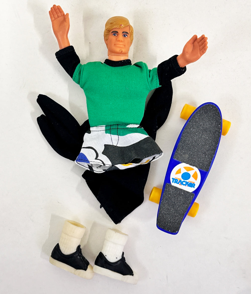 Mattel 1986 Sammy fingerboard rosso vintage