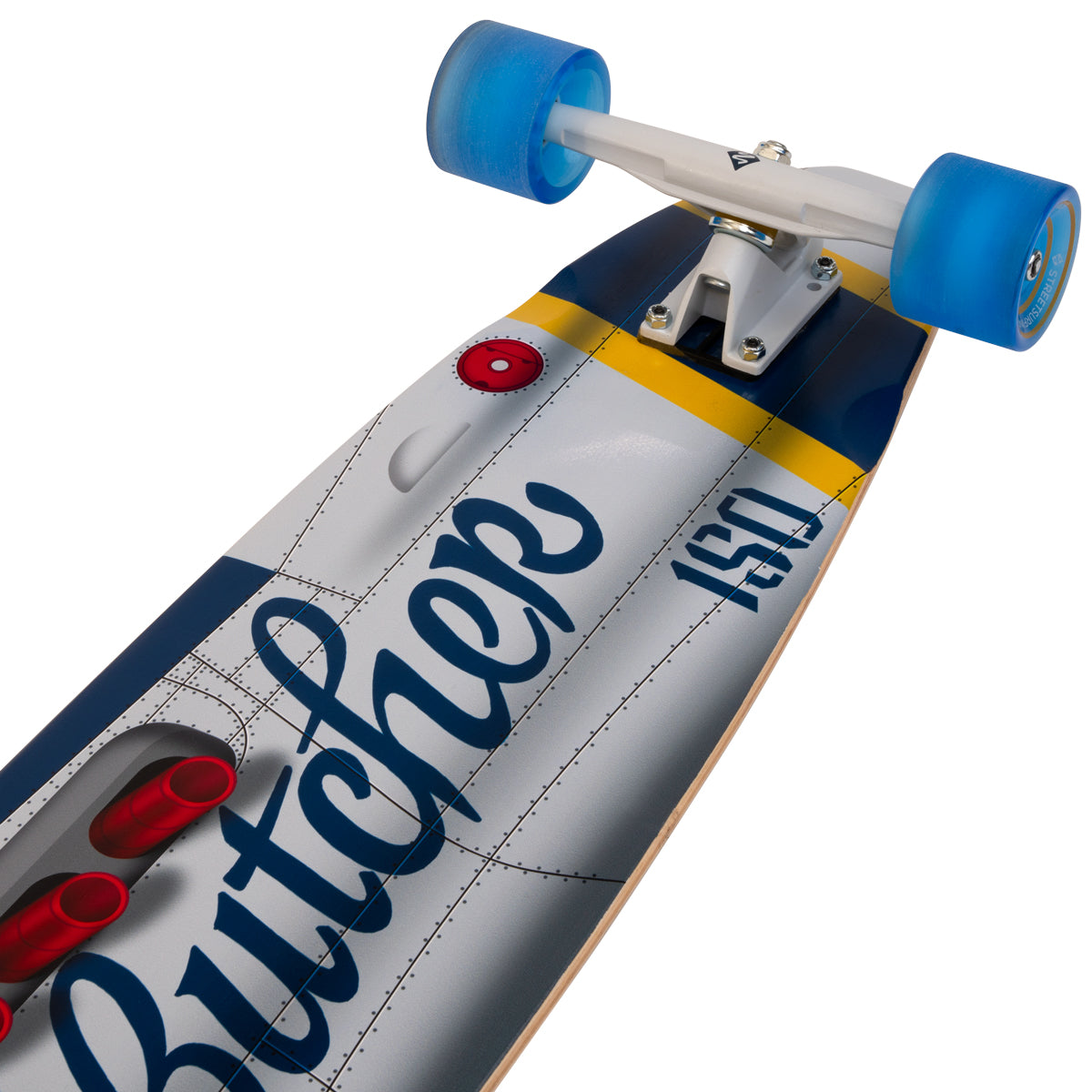 Street Surfing Cut Kicktail 36" Lil Butcher longboard acero