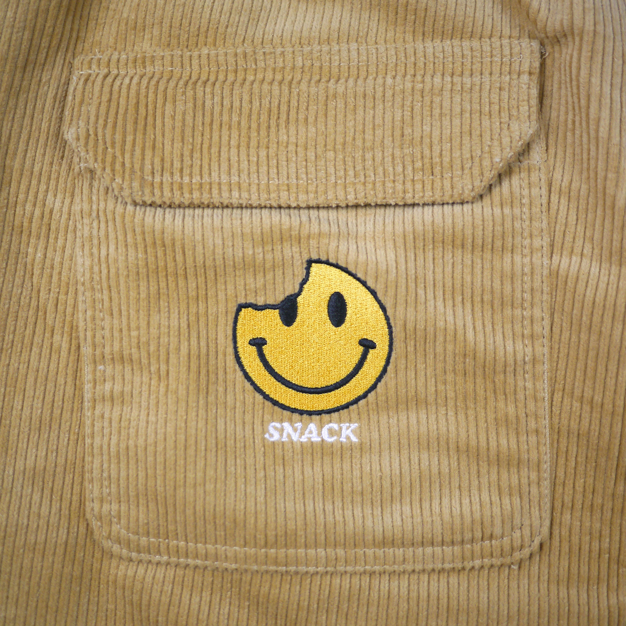 Snack Bite shorts velluto curry XL