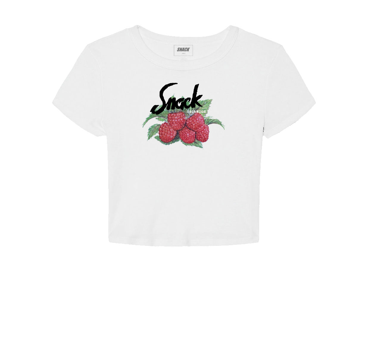 Snack Raspberry Baby maglietta crop L cotone