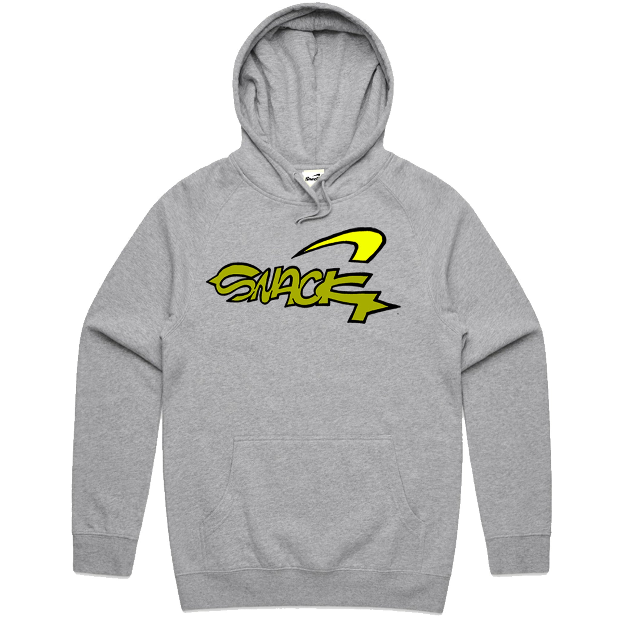 Snack Skateboarding Stroke felpa grigia L con cappuccio