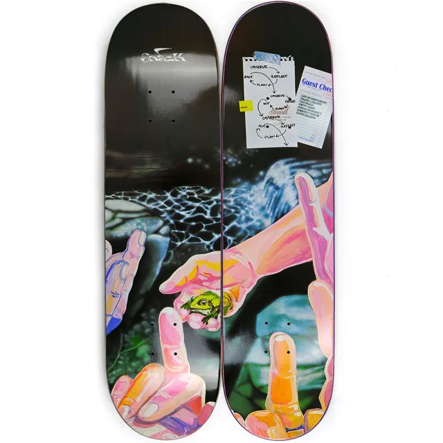 Snack Naughty Frog tavola skateboard 8.25 legno d'acero