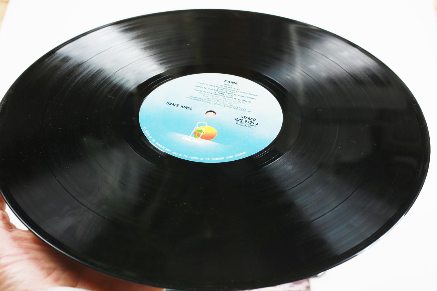 Grace Jones Fame disco vinile LP 12" 1978 gatefold