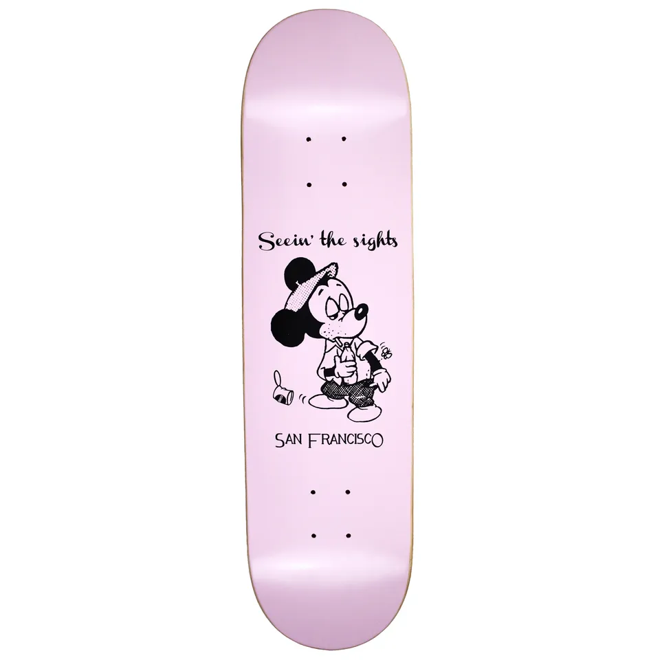 Snack Seein The Sights tavola skateboard 8.0 grip incluso