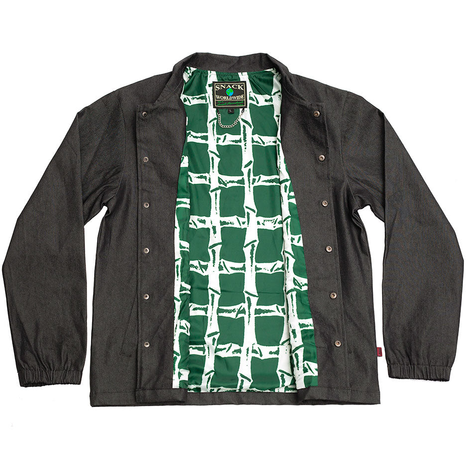 Snack Bamboo Lined giacca denim nera M