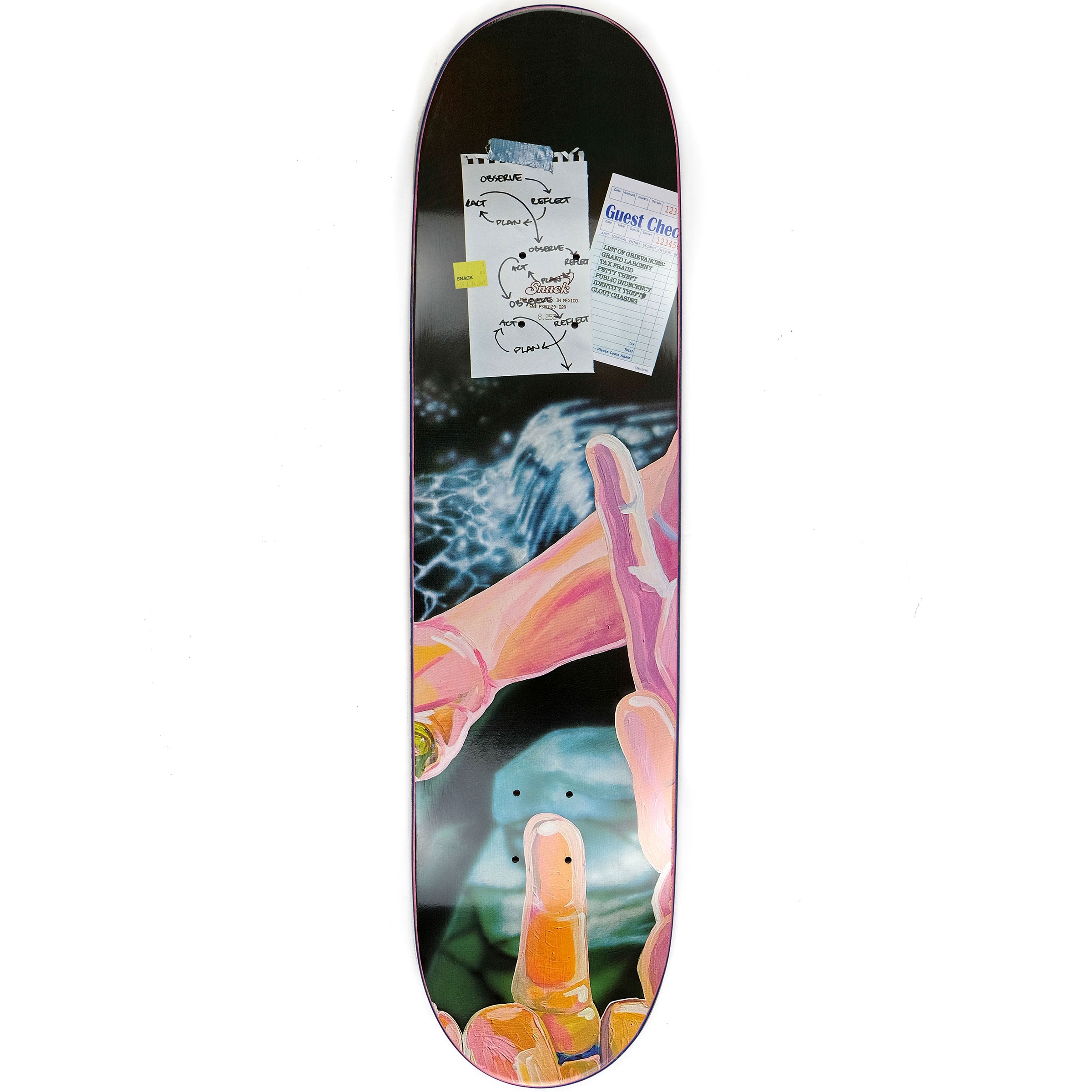 Snack Naughty Frog tavola skateboard 8.25 legno d'acero