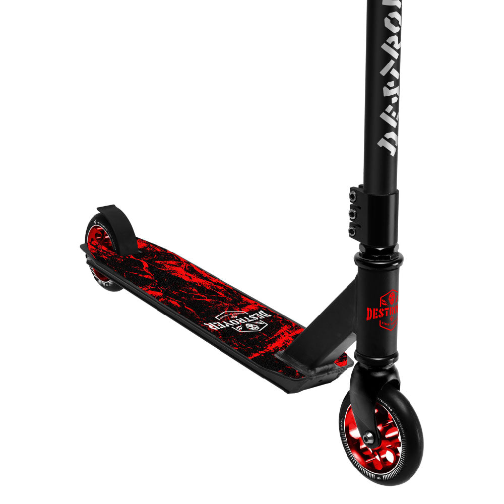 Street Surfing Destroyer Red Lightning monopattino stunt rosso 110 mm