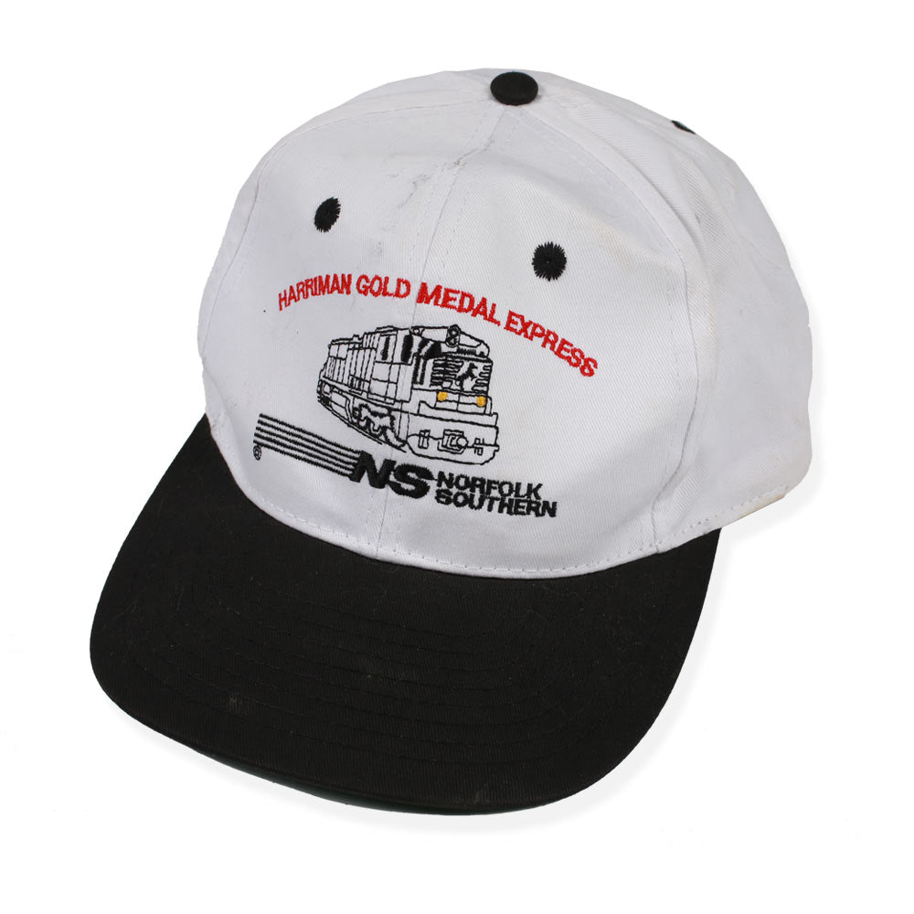 Norfolk Southern cappello snapback vintage bianco nero