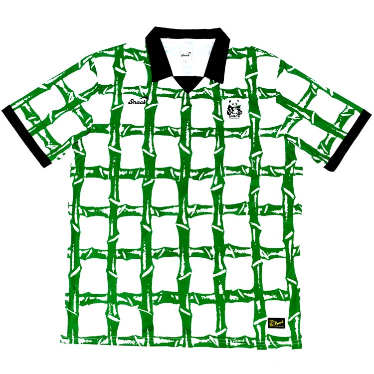 Snack Skateboarding Bamboo maglia calcio mesh traspirante