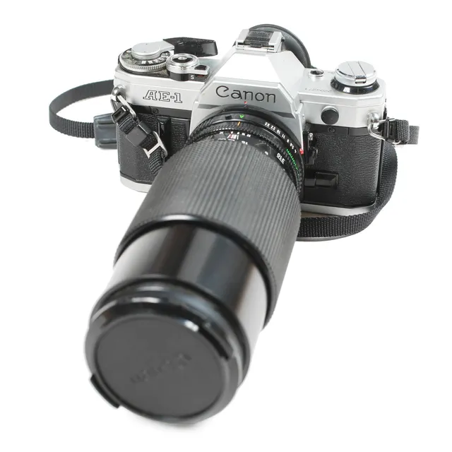 Canon AE-1 macchina fotografica analogica 70-210mm