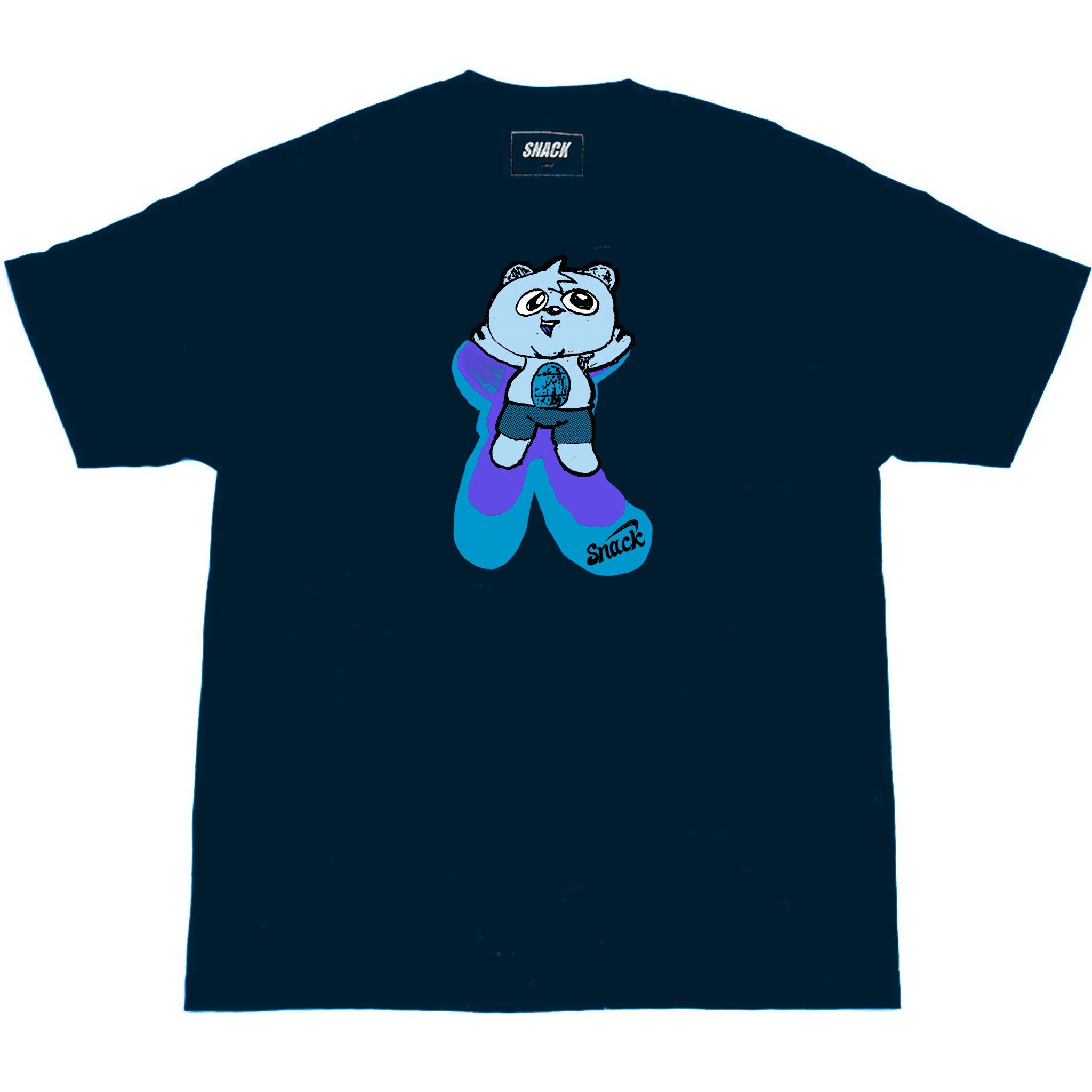 Snack High Flyer t-shirt blu navy