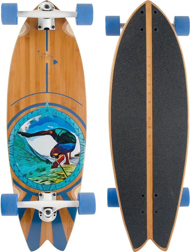 Jucker Hawaii Pau Hana cruiser fishtail 31" bamboo