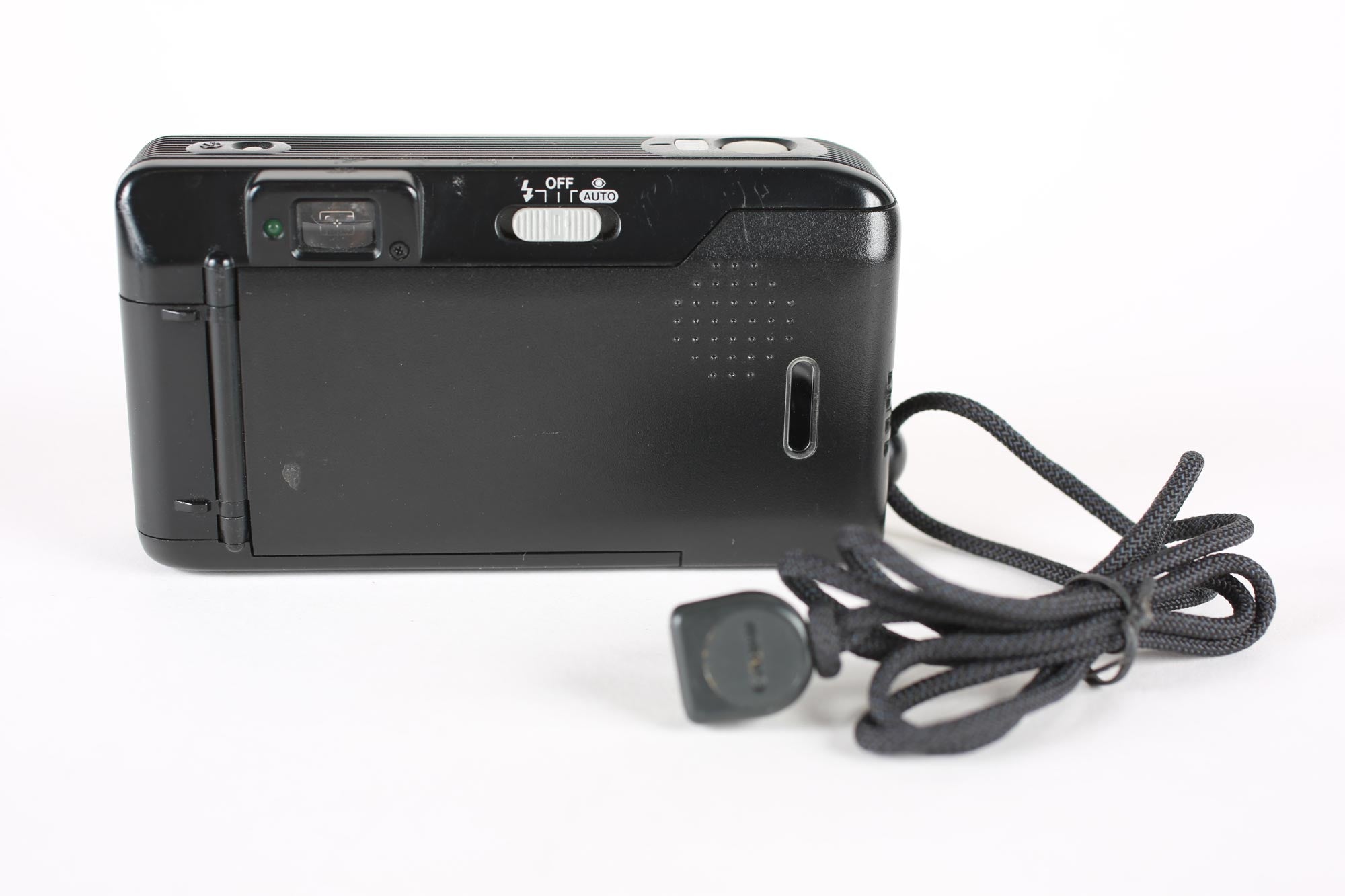 Canon Sure Shot Telemax fotocamera 35mm con custodia morbida