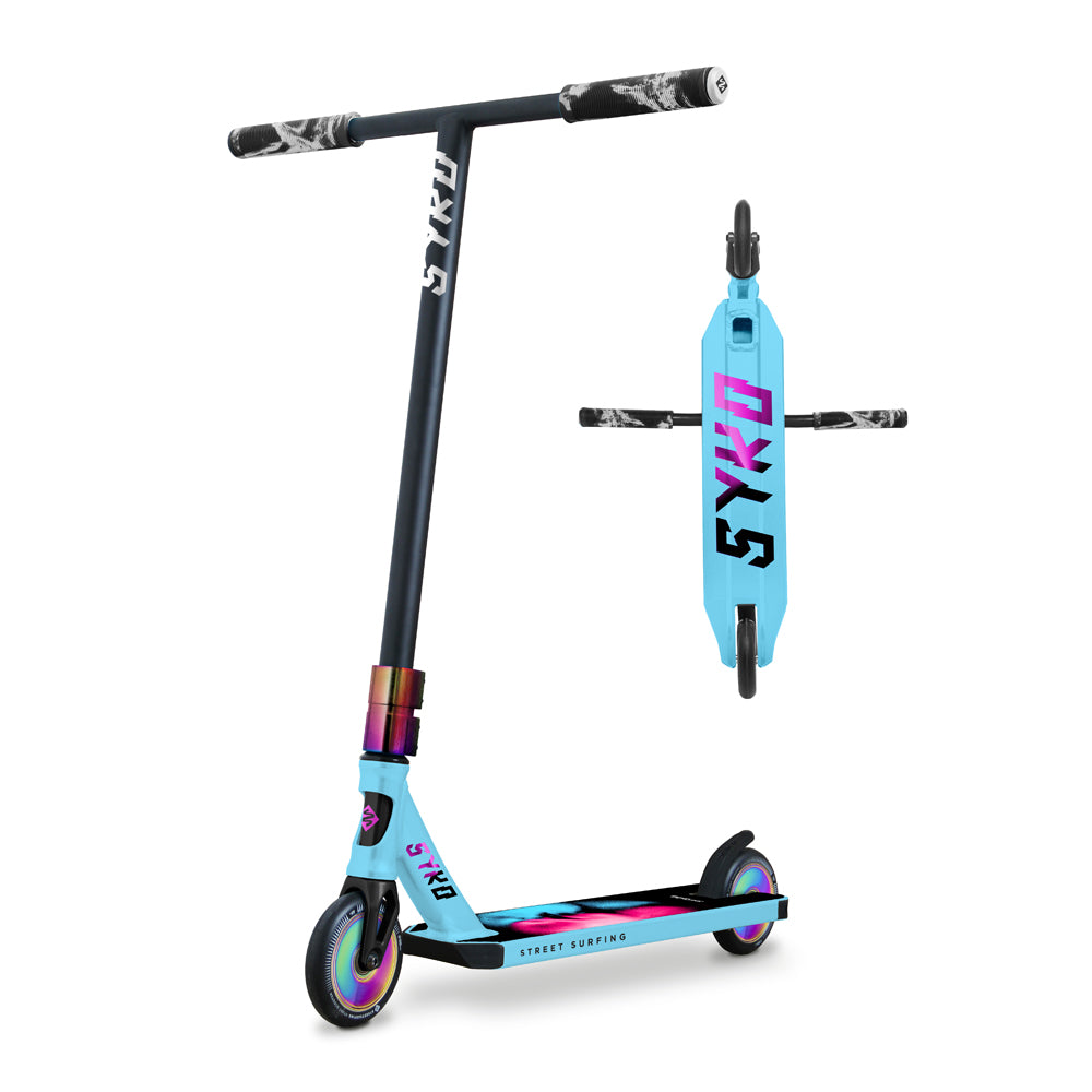 Street Surfing Syko Echo Blue monopattino freestyle blu SCS