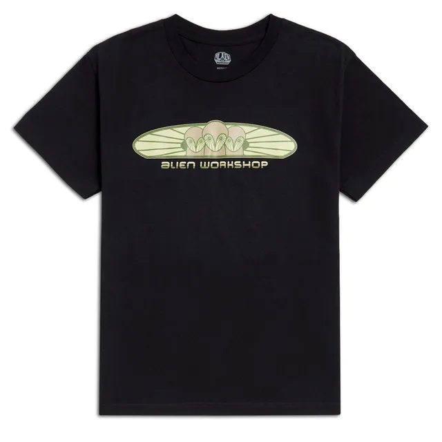 Alien Workshop Owliad t-shirt nera cotone uomo