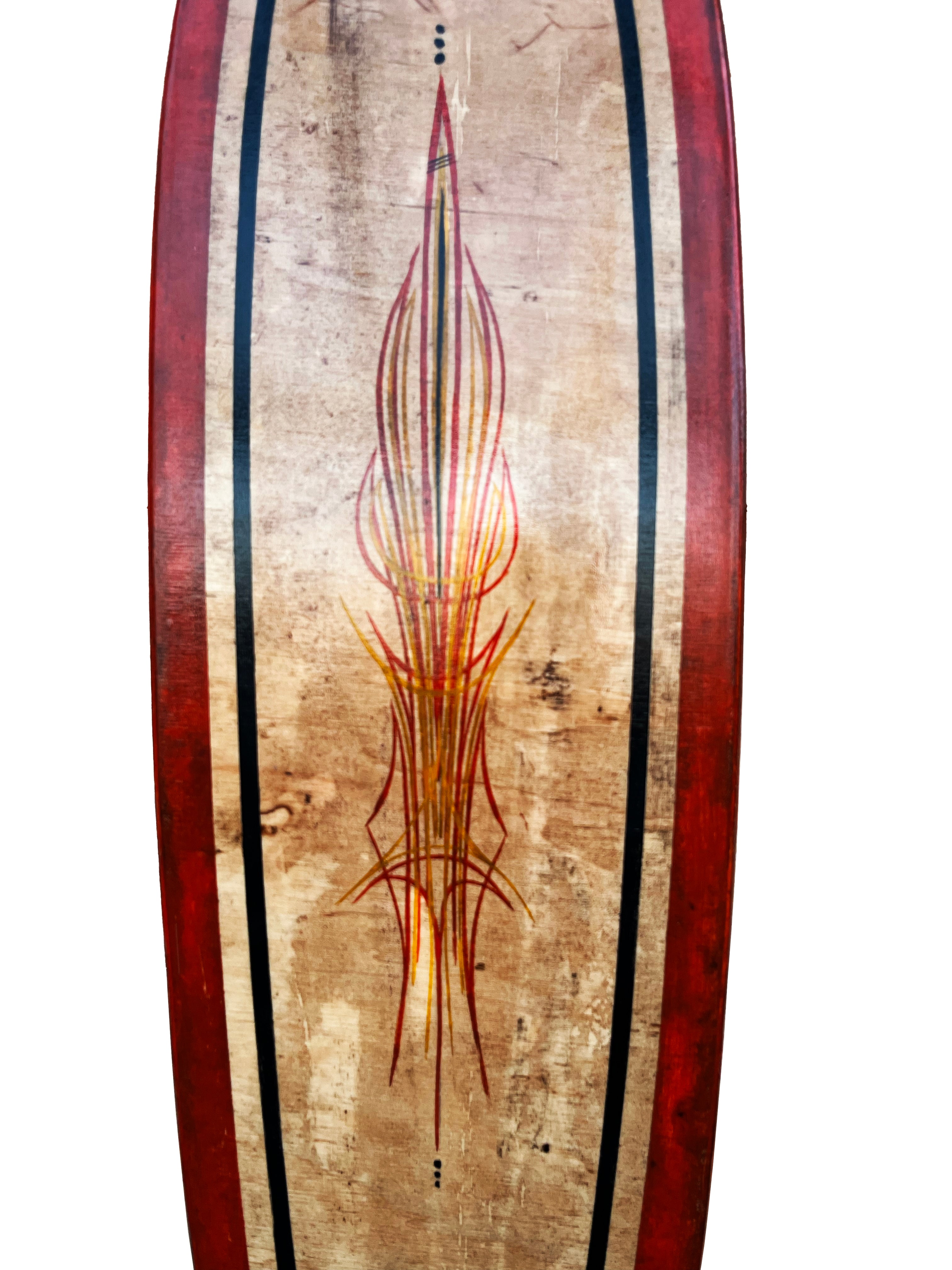 AC Longboards Big Fish Pinstriping longboard betulla