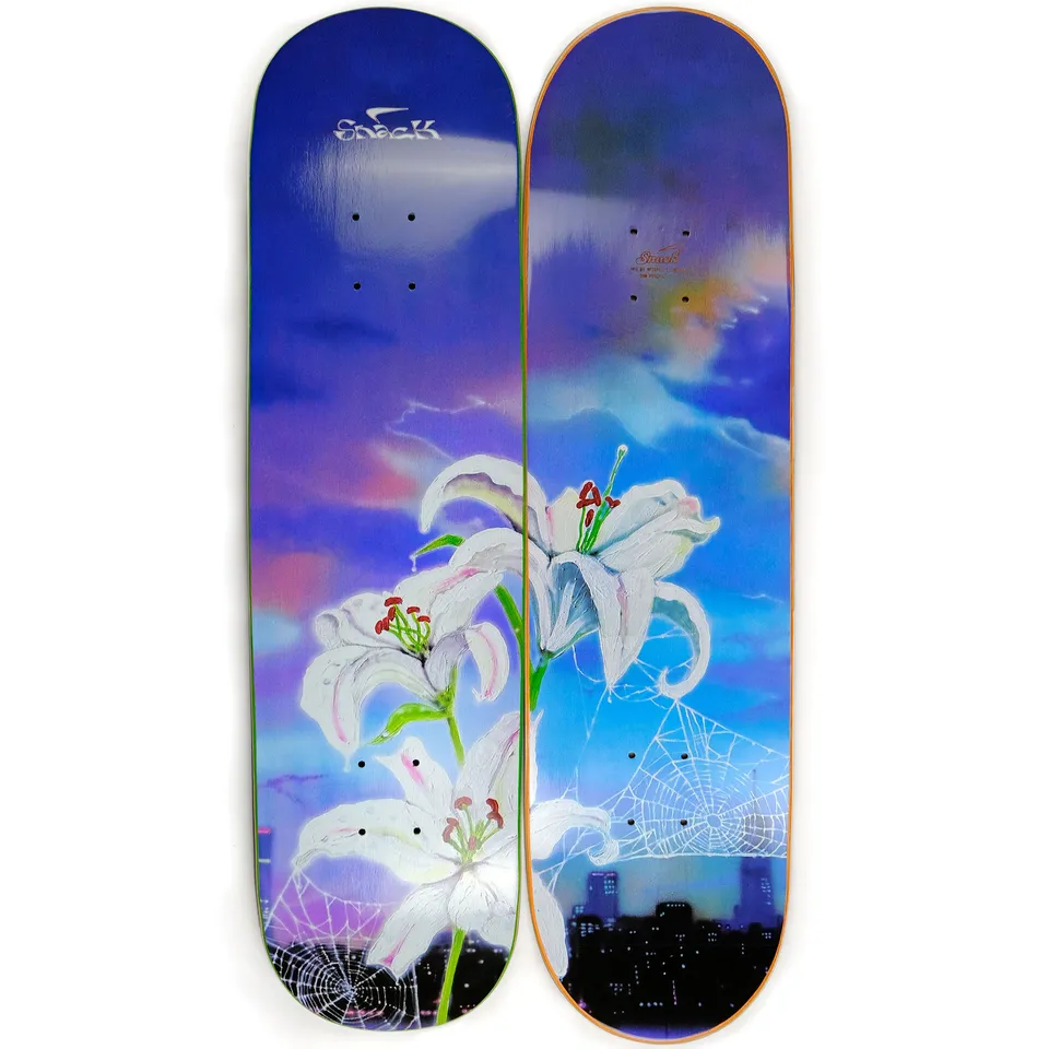 Snack Web tavola skate acero