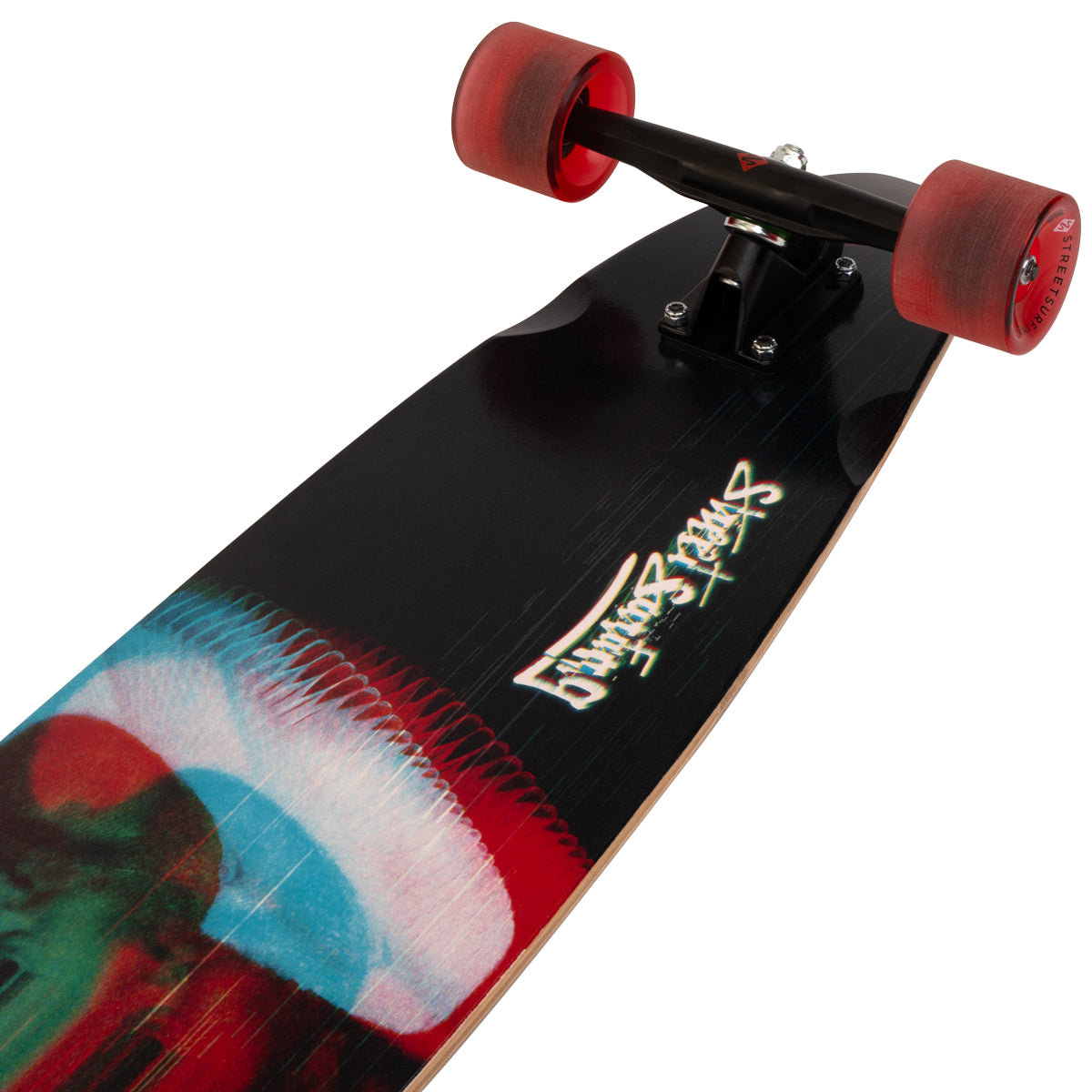 Street Surfing Cut Kicktail 36 Drag Vision longboard cruising