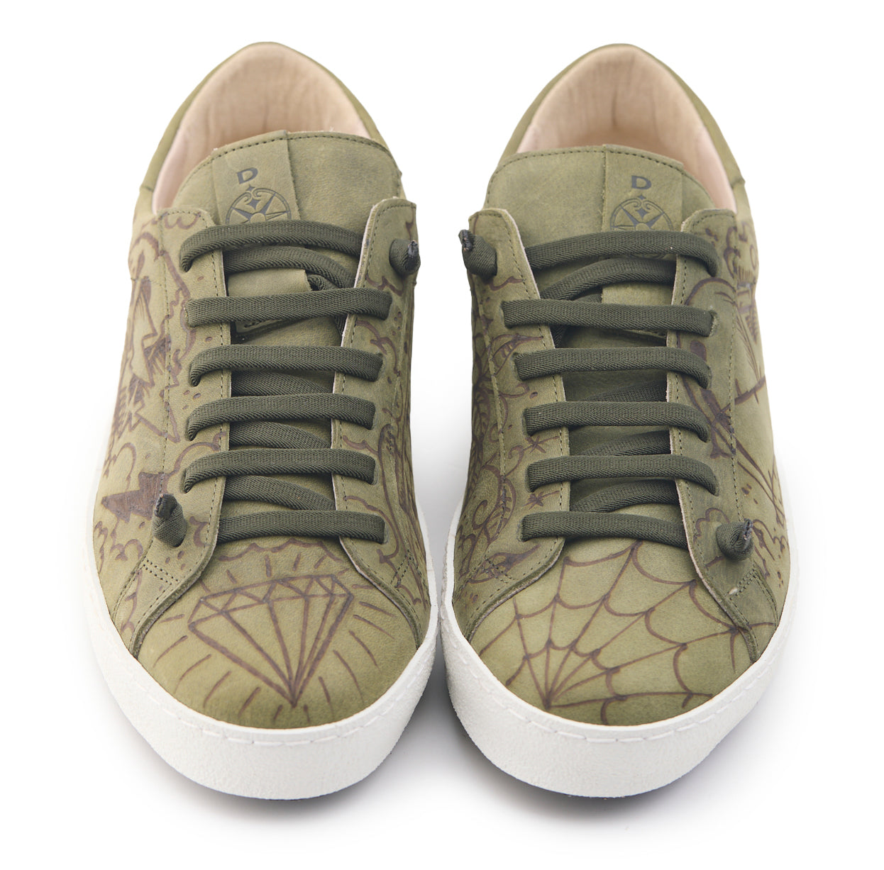 AC Longboards Biko Cipresso Hard Luck sneakers pelle