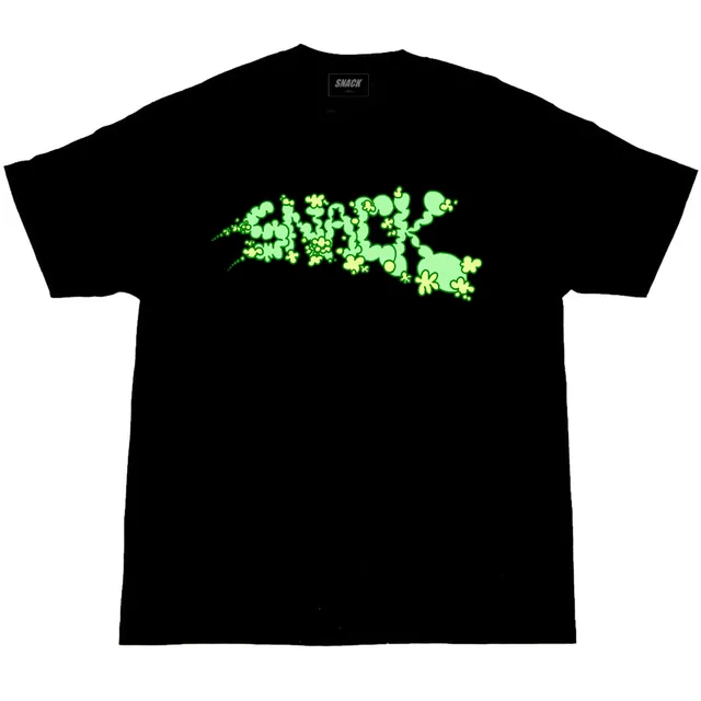 Snack Vaporz maglietta nera cotone