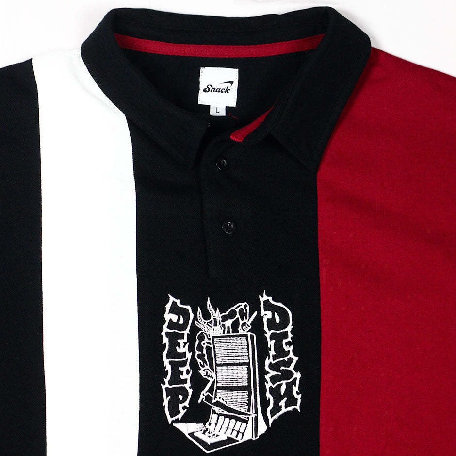 Snack Skateboarding Deep Dish polo M cotone piquet