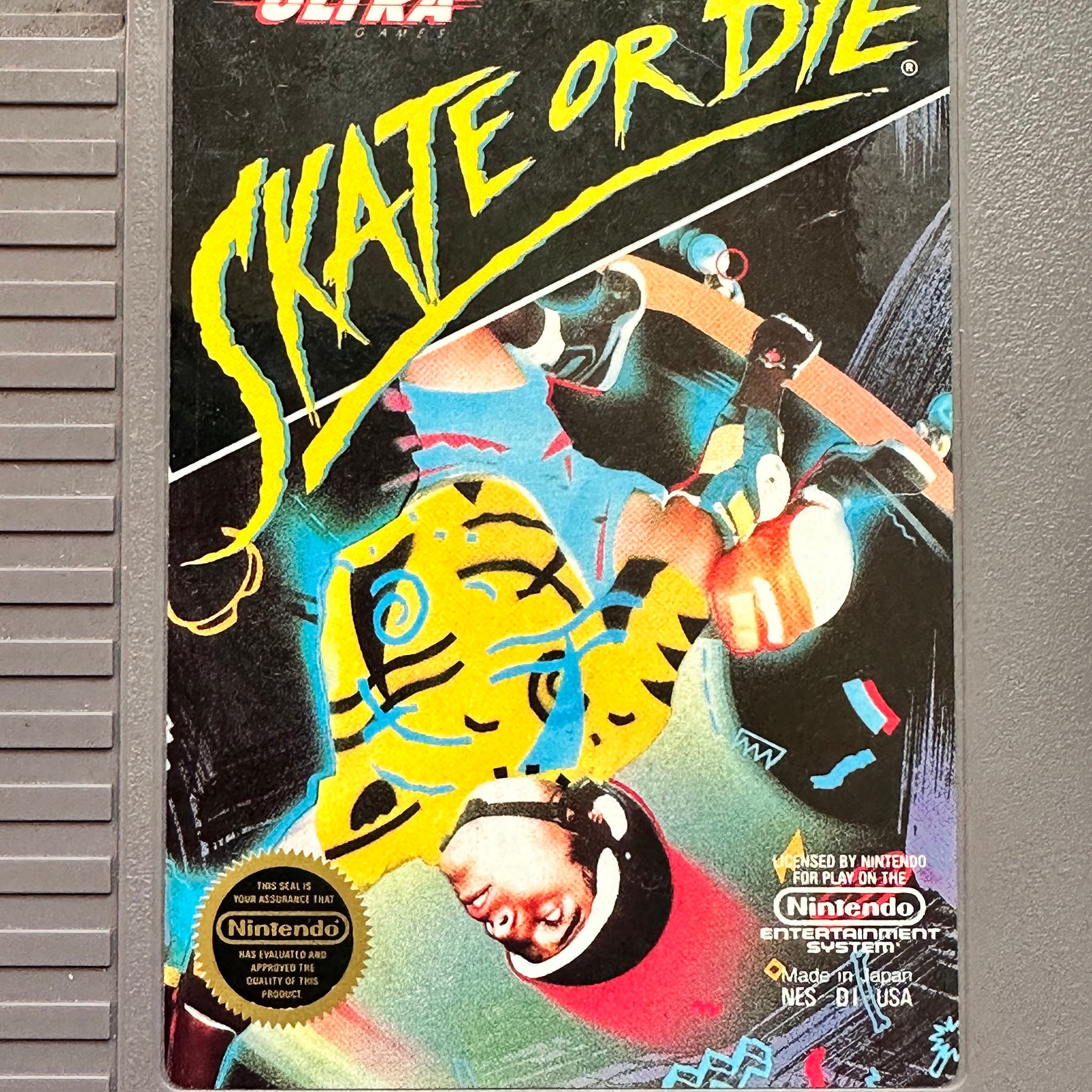 Nintendo Skate or Die cartuccia gioco NES