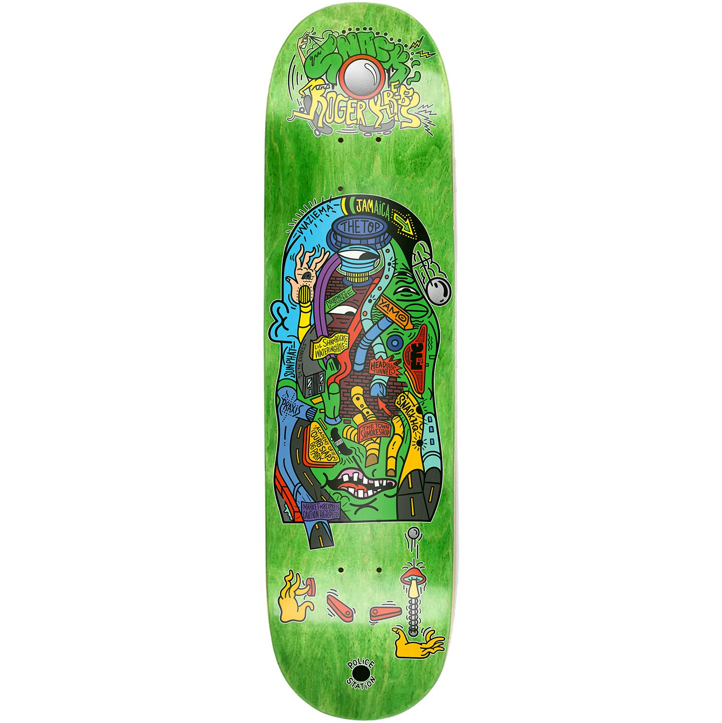 Snack Krebs S.F. Pinball tavola skate acero